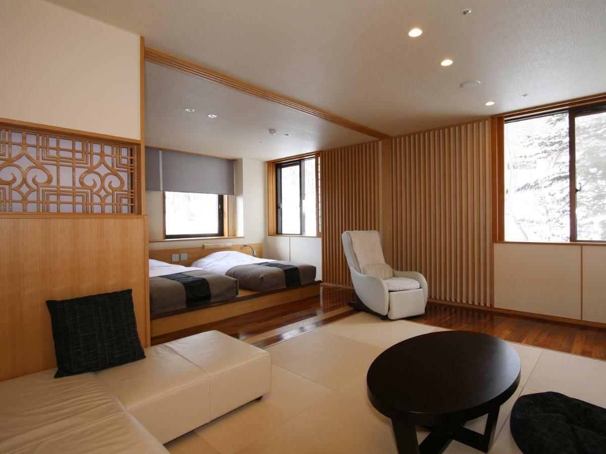 Niseko Konbu Onsen Tsuruga Moku-No-Sho Hotell Eksteriør bilde
