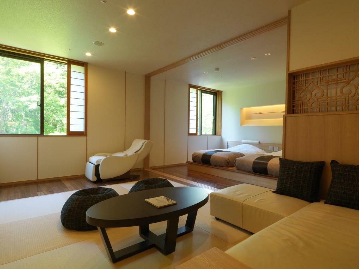 Niseko Konbu Onsen Tsuruga Moku-No-Sho Hotell Eksteriør bilde